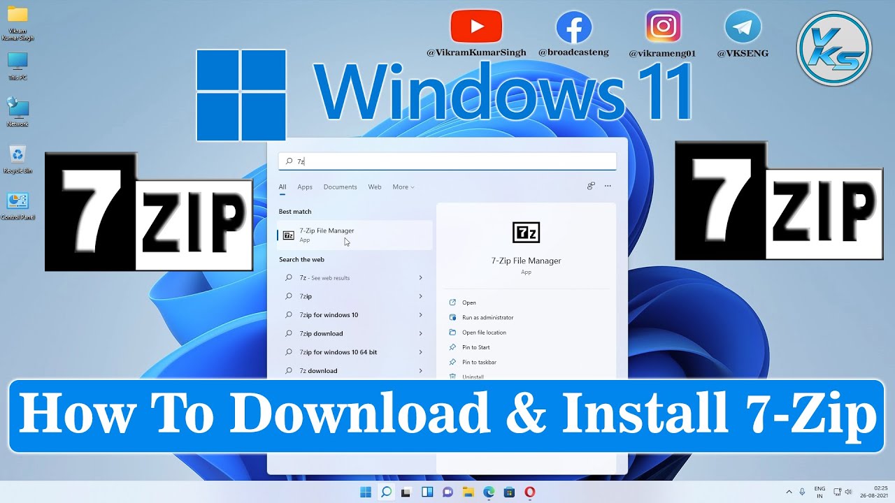 7Zip For Pc 7Zip File Manager 7-Zip File Manager Software Full Version