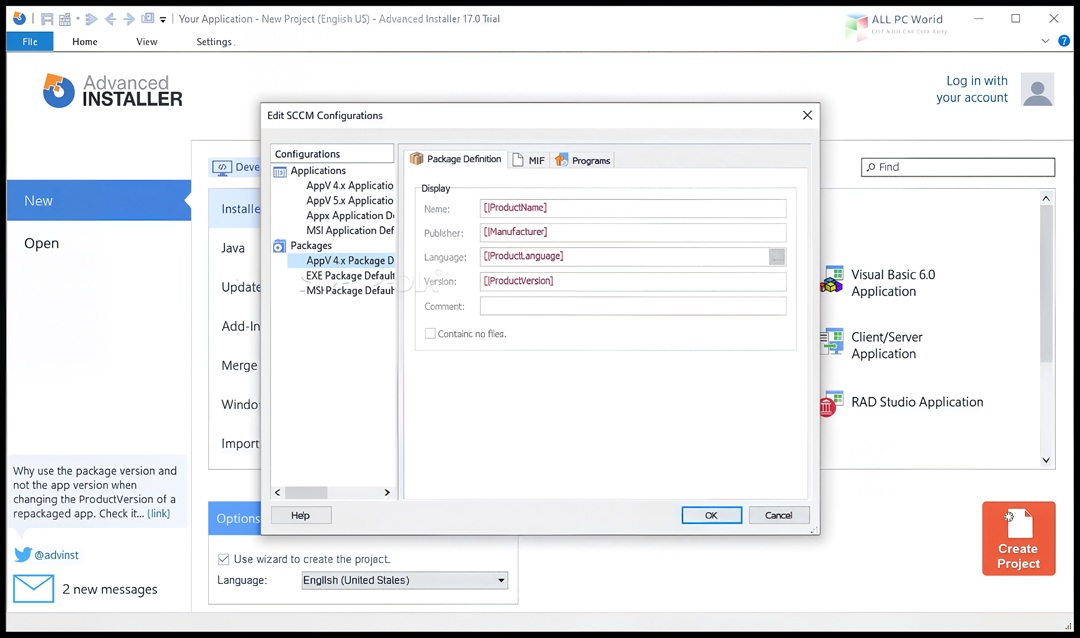 Advanced Installer Architect 22 For Windows V22.4 Custom Application Installer Maker Software Advanced Installer Architect 22 Full Version