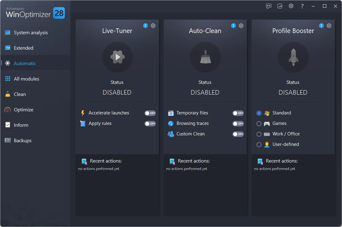 Ashampoo Winoptimizer 28 For Windows V28.00.11 Best Optimization Software &Amp; Registry Cleaner Software Ashampoo Winoptimizer 28 Free Download