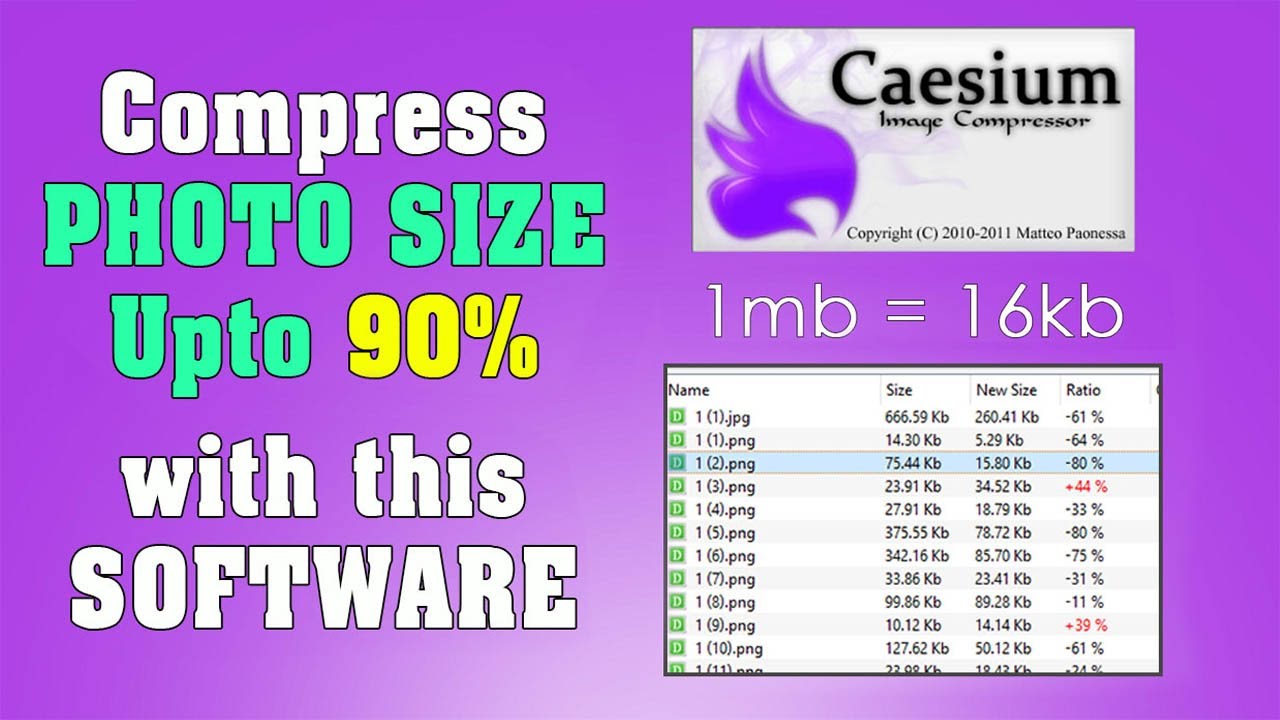 Caesium Image Compressor Logo Caesium Image Compressor Software Full Version