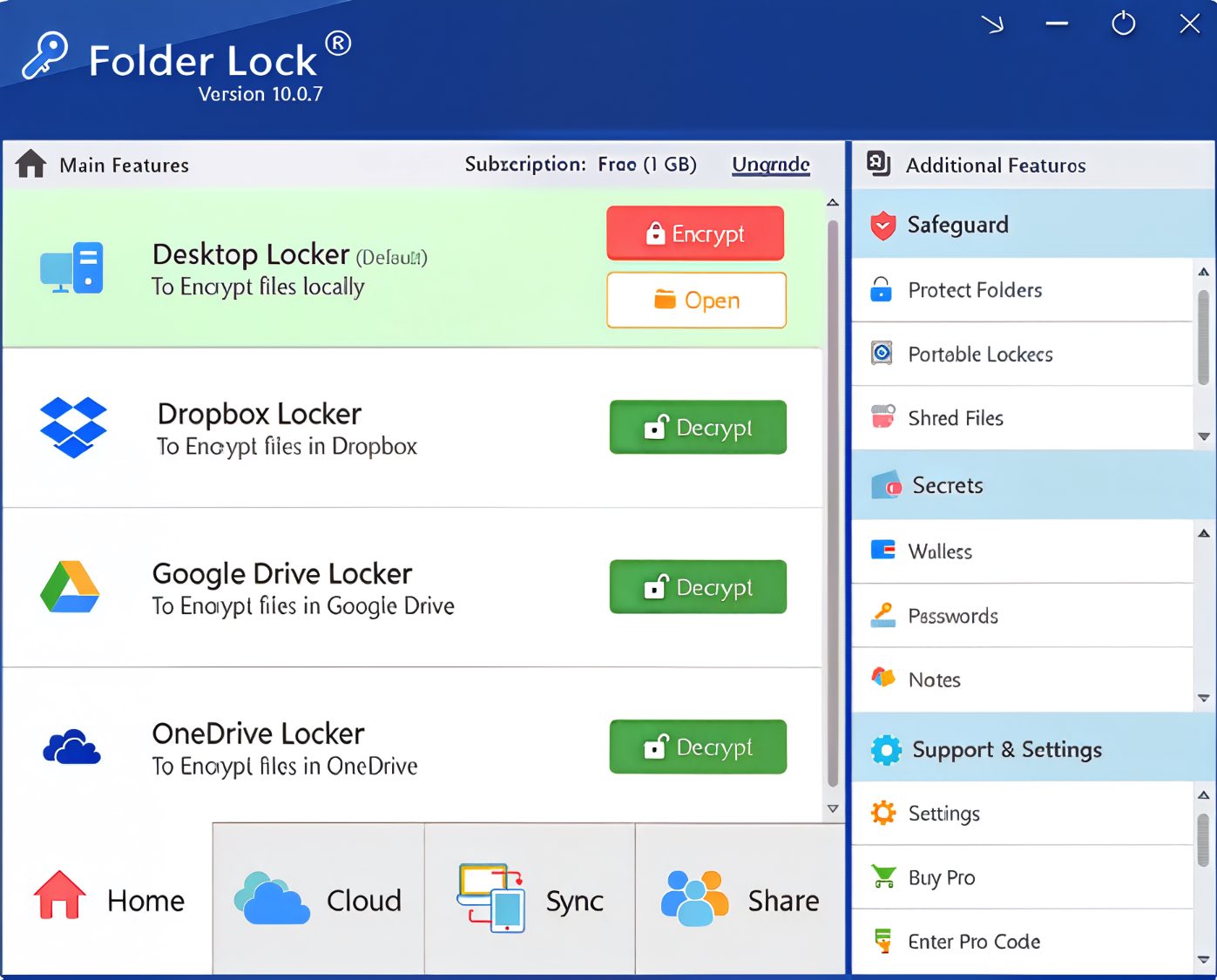 Folder Lock 10 For Windows V10.1.1 Best Password Protect Files, Folder, Drives, Usb Drives, Cd/Dvds Software Folder Lock 10 Updated Version