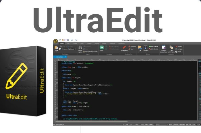 Idm Ultraedit For Windows V31.0.0.44 Best Text Editor + Coding Software