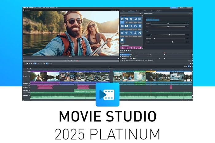 Magix Movie Studio 2025 Platinum For Windows V24.0.1.227 Best Video Editor For Beginners