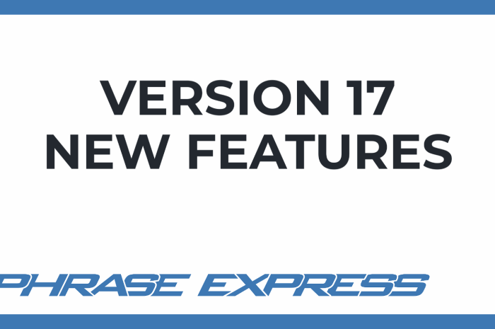 Phraseexpress For Windows V17.0.112 Text Expander And Autotext Software
