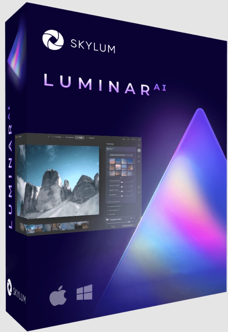 Skylum Luminar Ai For Windows V1.5.5 (10909) Multilingual Best Ai Photo Editor Software Download Skylum Luminar Ai For Windows Full Version