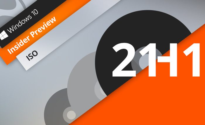 Windows 10 Insider Preview 21H1 Build 21390 Bootable Iso File