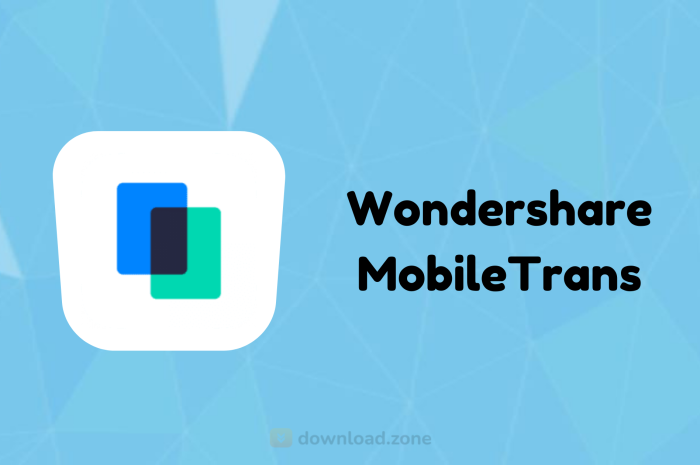 Wondershare Mobiletrans 8 For Windows V8.4.4 One Click Phone To Phone Transfer Software