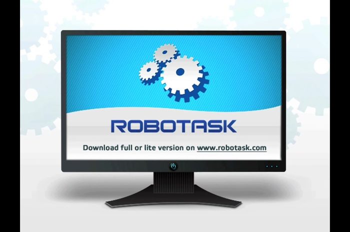 Robotask For Windows V10.2 Robotic Desktop Automation Software (Rda)