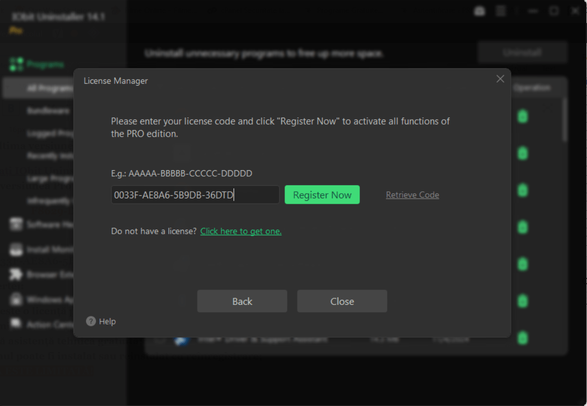 Iobit Uninstaller Pro 14 For Windows V14.2.1.7 Best Program Remover Uninstaller Software Iobit Uninstaller Pro 14 License Key