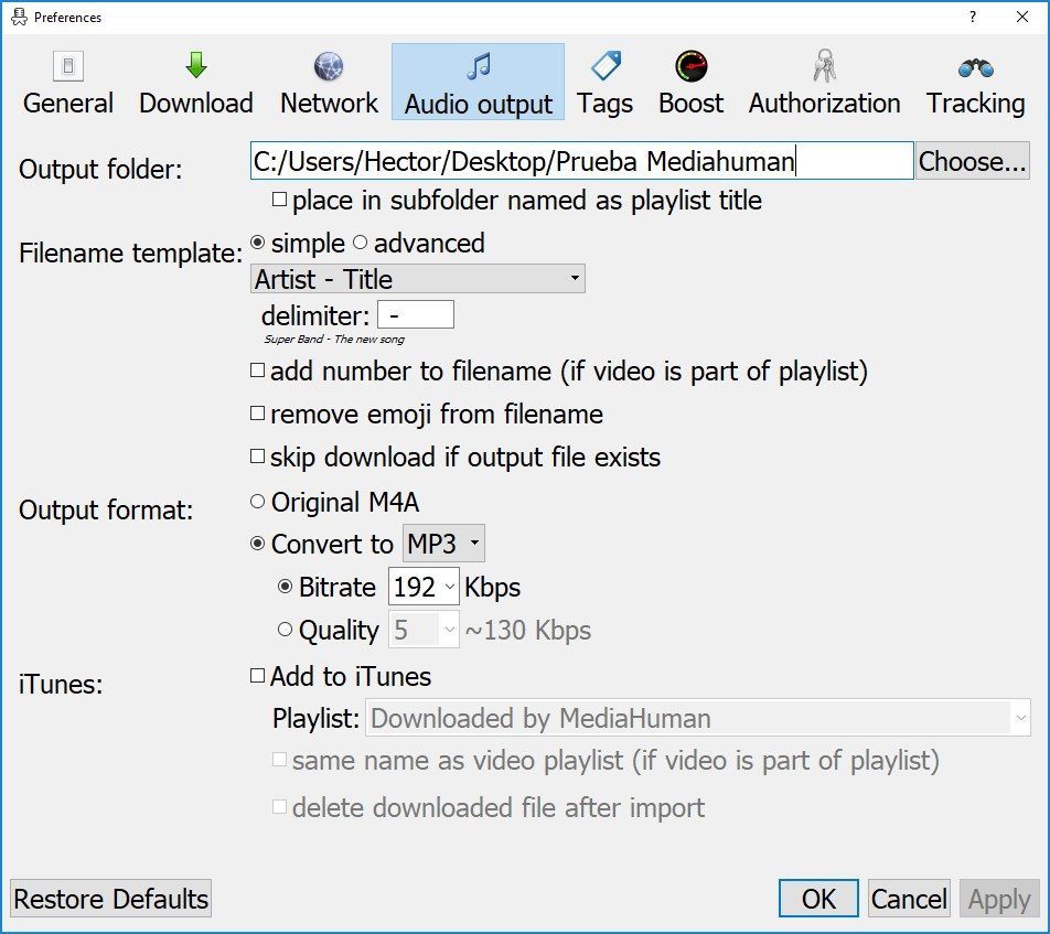 Mediahuman Youtube Downloader V3.9.9.99 Best Youtube Videos Downloader And Converter Software Mediahuman Youtube Downloader Audio Player Settings Dialed In.