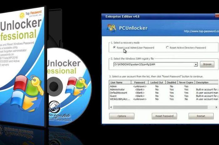 Pcunlocker Enterprise 2025 For Windows V6.0 Best Legacy Bios &Amp; Uefi, Reset Local &Amp; Admin Passwords