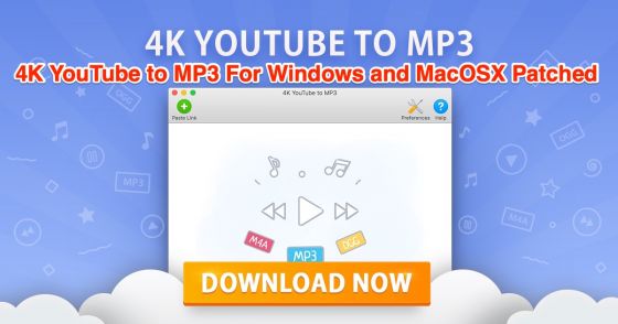 4K Youtube To Mp3 Pro For Windows V25.1.2 Best Youtube Video To Mp3 Downloader Software