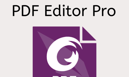 Foxit Pdf Editor Pro Software