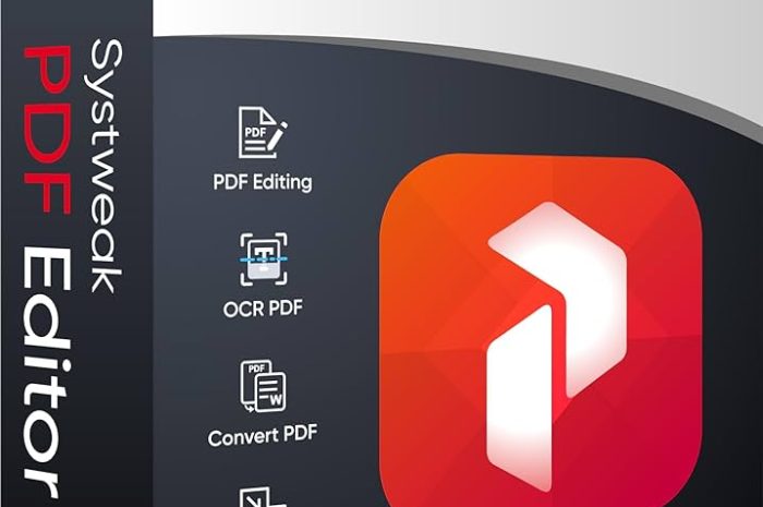 Systweak Pdf Editor For Windows V1.0.0.6855 Best Tool To Edit Your Pdf Files