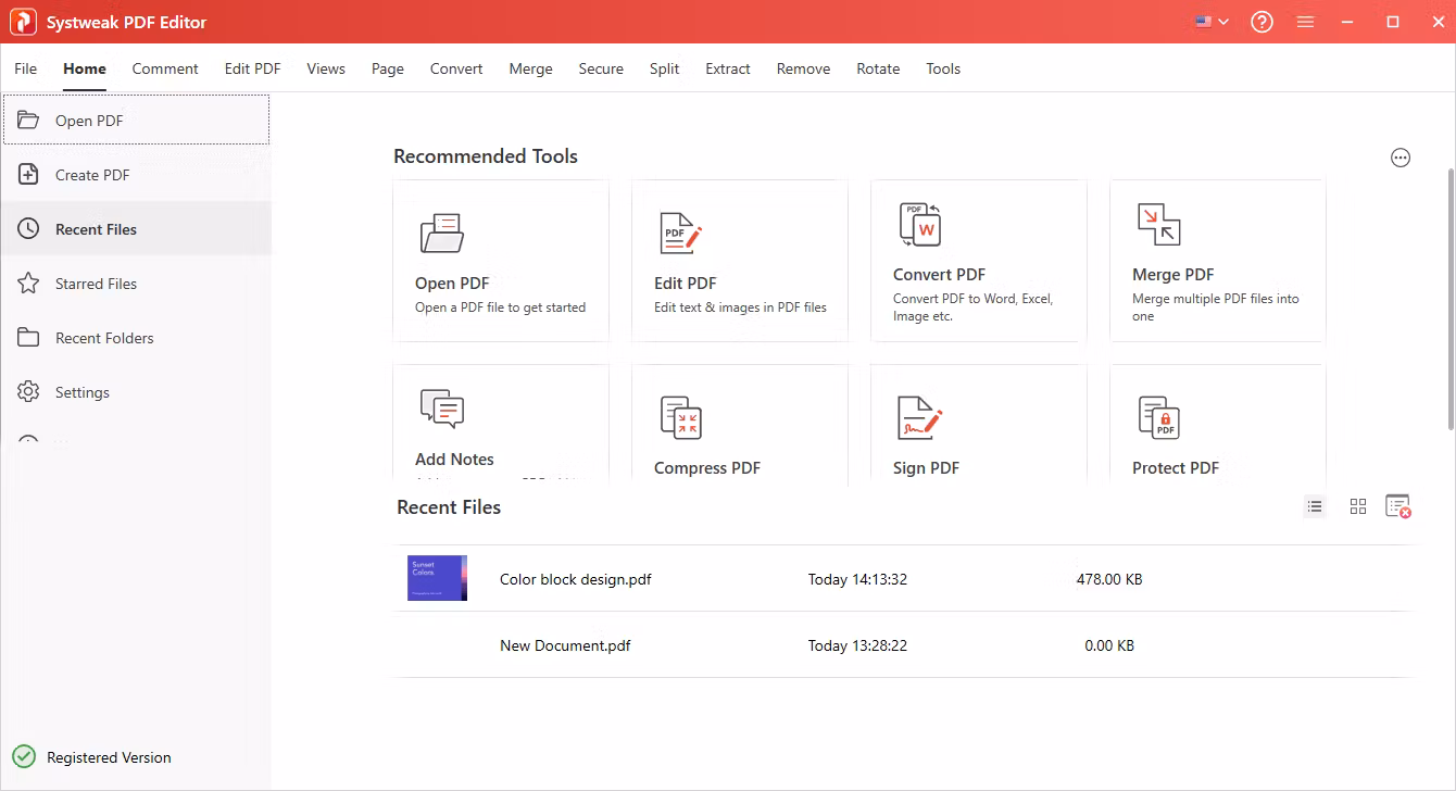 Systweak Pdf Editor For Windows V1.0.0.6855 Best Tool To Edit Your Pdf Files Systweak Pdf Editor Software Full Version