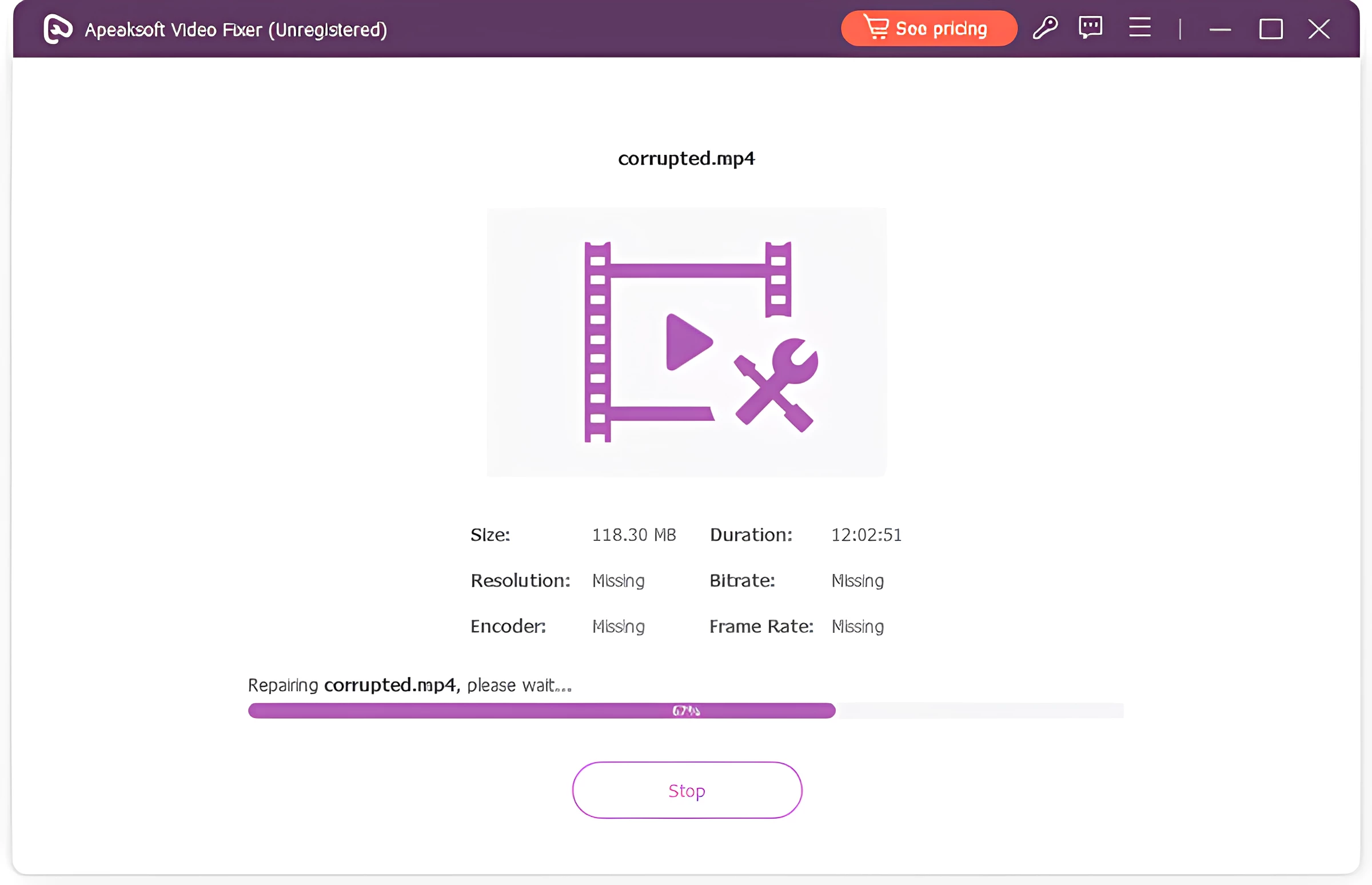 Apeaksoft Video Fixer For Windows V1.0.16 Fix Corrupted Video Files In Mp4, Mov, 3Gp Apeaksoft Video Fixer Full Version