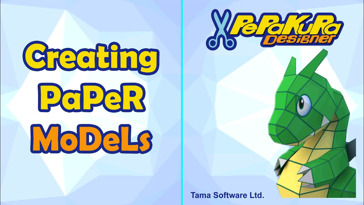 Pepakura Designer 6 For Windows V6.0.3 Best Papercraft And Printable Paper Models Maker Software Pepakura Designer Software For Windows