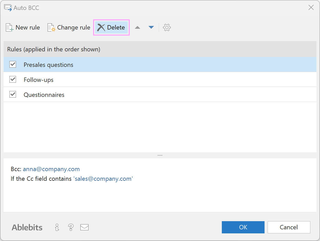 Ablebits Autobcc For Outlook V2024.2.512.1865 Automatically Bcc Your Outlook Emails. Ablebits Autobcc For Outlook Software