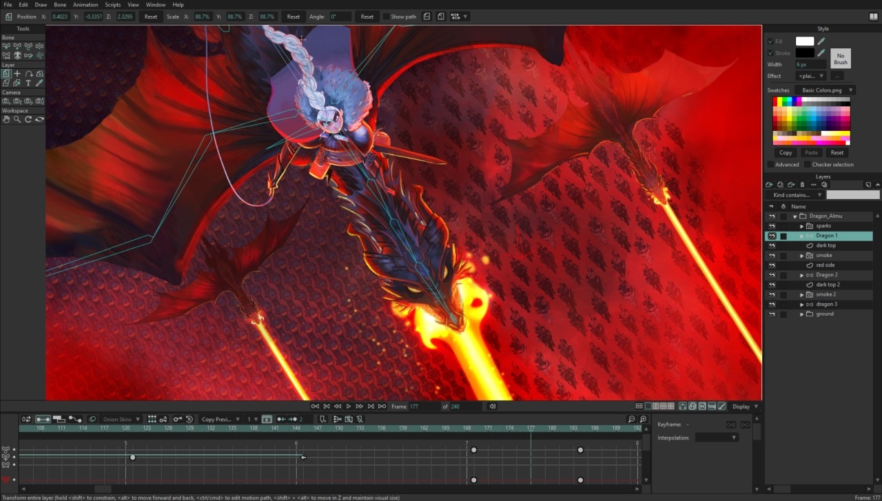 Moho Pro 14 For Windows V14.2 Build 20240604 Professional 2D Illustration, Rigging And Animation Software Moho Pro 14 For Windows With Keys