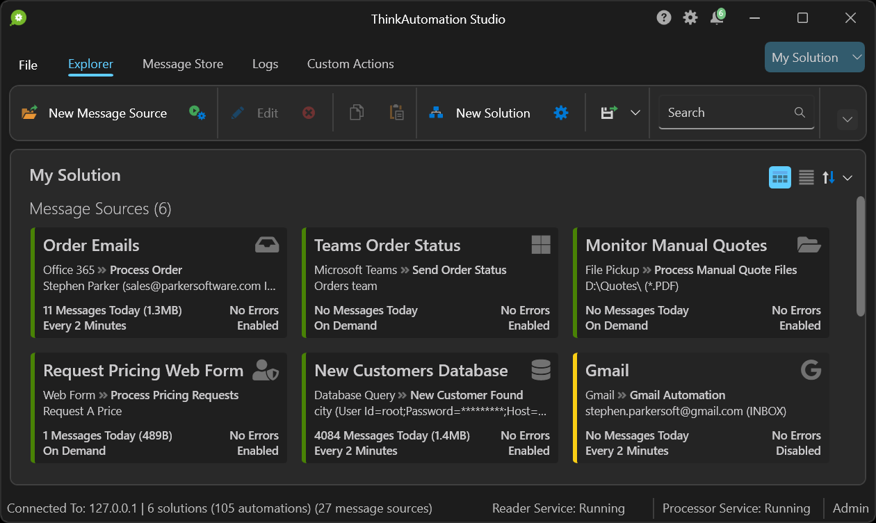 Thinkautomation Studio Professional Edition V5.0.1040.2 Best Workflow Automation Design Software Thinkautomation Studio Professional For Windows