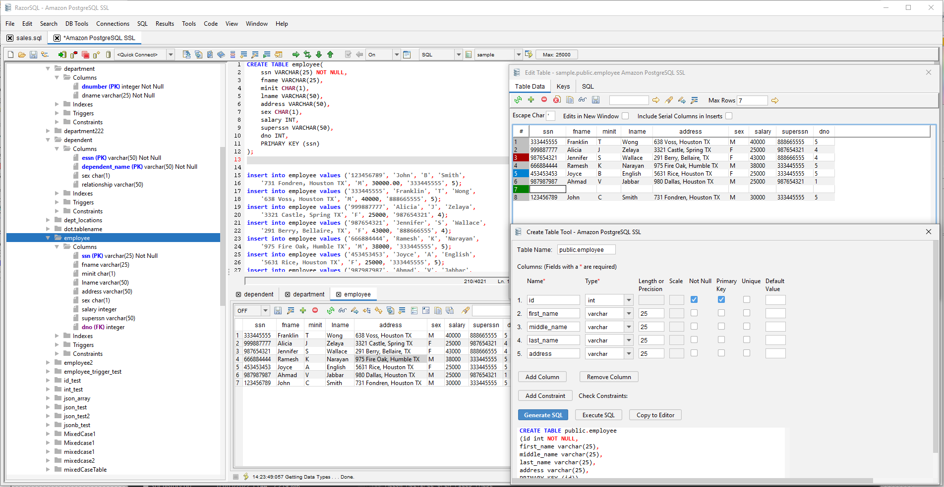 Razorsql Software For Windows V10.6.3 Sql Query Tool And Sql Editor Full Version Razorsql With Keys Free Download For Windows