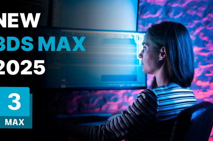 Autodesk 3Ds Max 2025 For Windows V1.1 Best 3D Modelling, Animation, Rendering Software