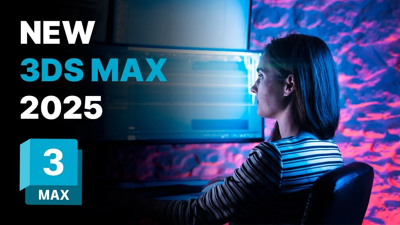 Autodesk 3Ds Max 2025 For Windows V1.1 Best 3D Modelling, Animation, Rendering Software Image
