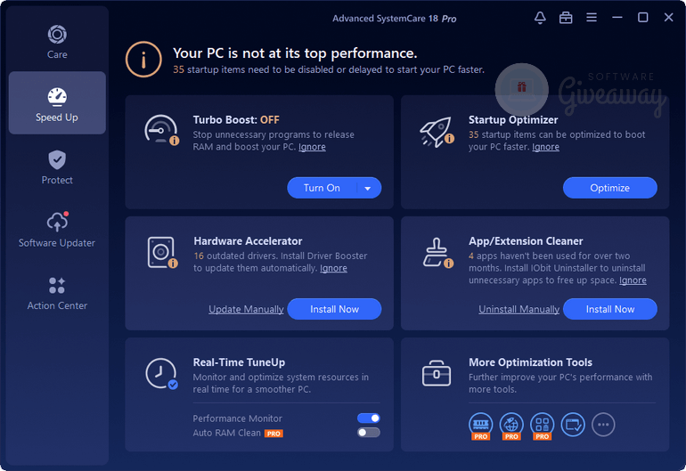 Advanced Systemcare Pro 18 For Windows V18.2.0.225 Best Ai-Powered Pc Optimizer Software Advanced Systemcare Pro 18 Free Download
