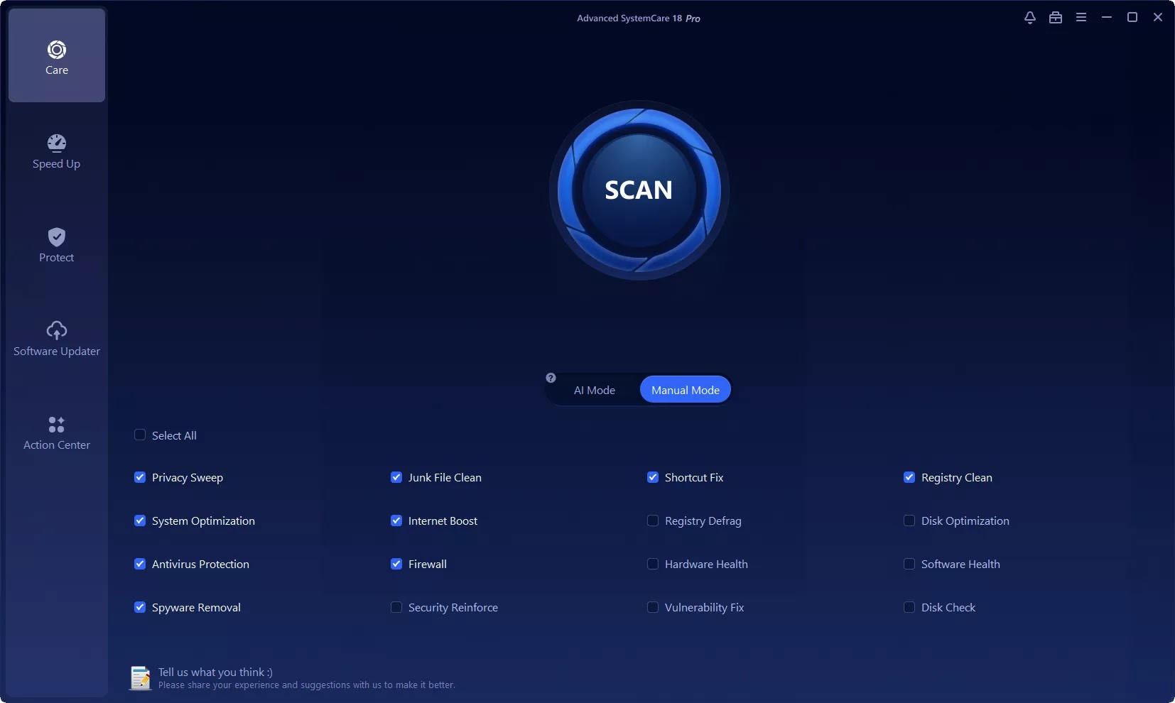 Advanced Systemcare Pro 18 For Windows V18.2.0.225 Best Ai-Powered Pc Optimizer Software Advanced Systemcare Pro 18 With Keys