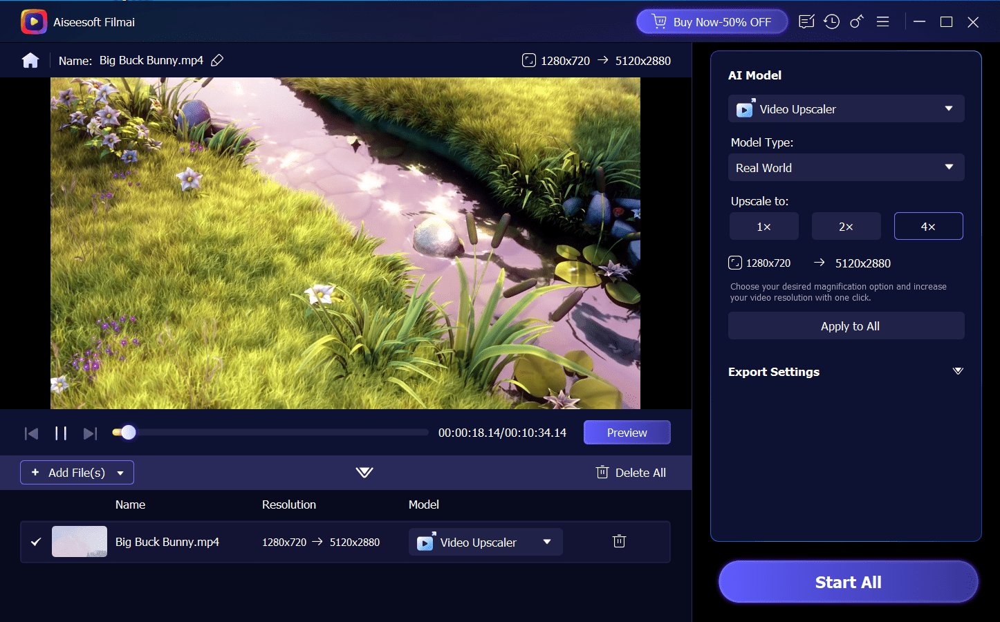 Aiseesoft Filmai For Windows V1.0.18 Best Ai Video Enhancer For 4K Upscaling With No Blur Aiseesoft Filmai For Windows 2025
