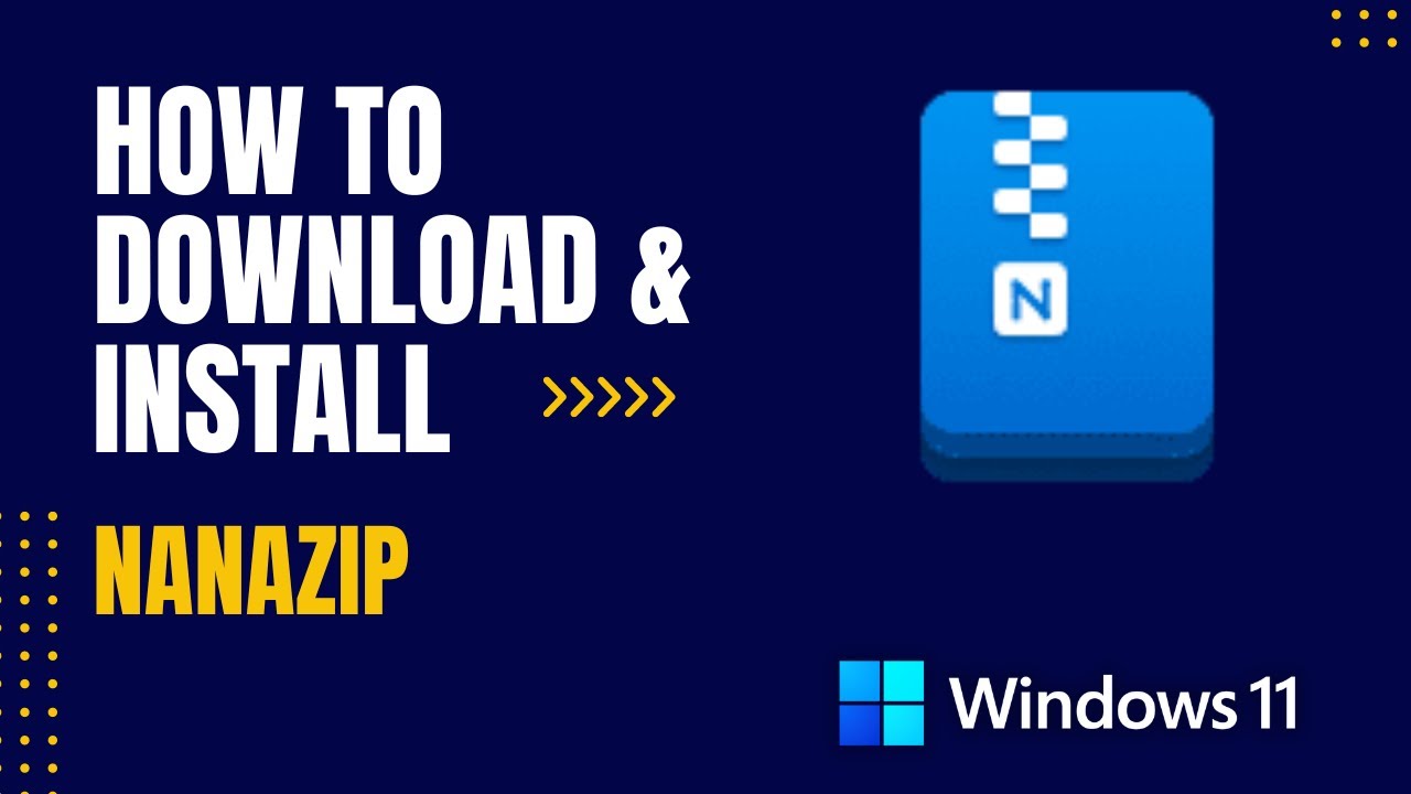 Nanazip Software For Windows V5.00 Best File Archiver And Rar And Zip File Processing Software Nanazip Software For Windows Full Version