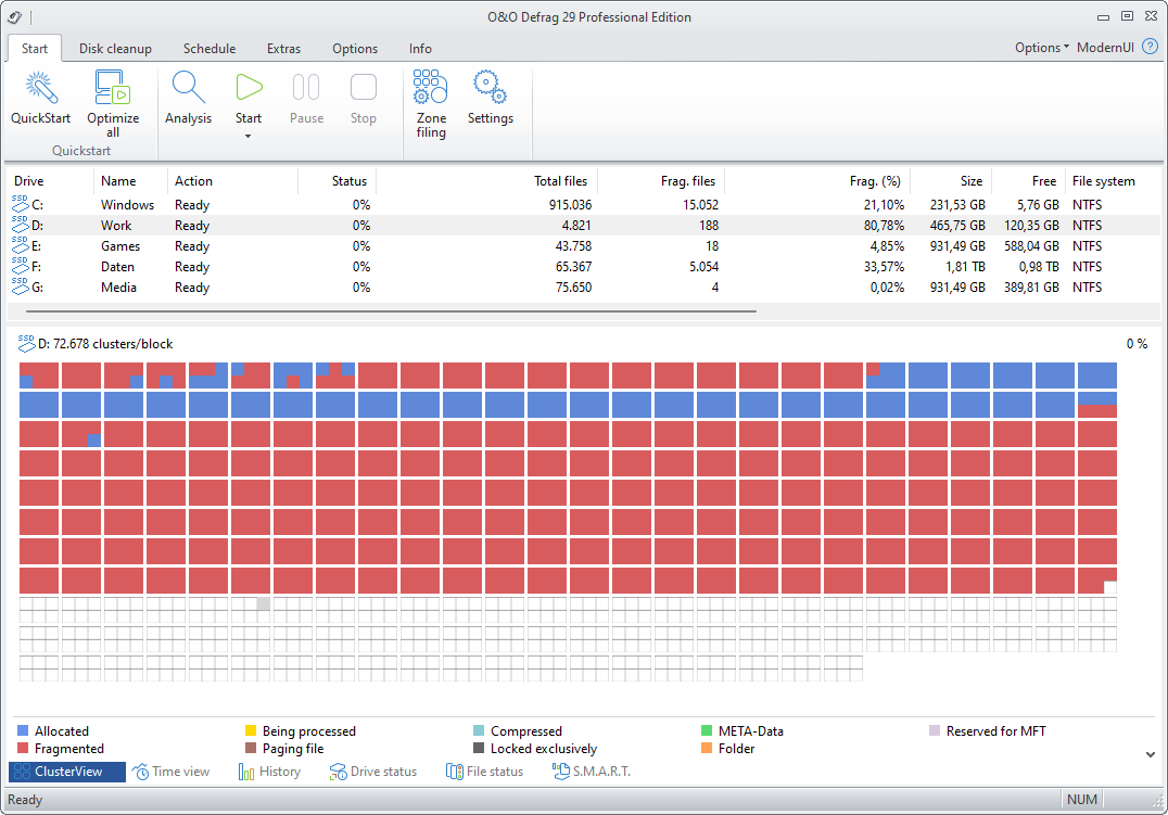 O&Amp;O Defrag Professional V29.1.11203 Maximum Performance For Your Pc Hdd &Amp; Ssd Drive Oo Defrag Professional Free Download
