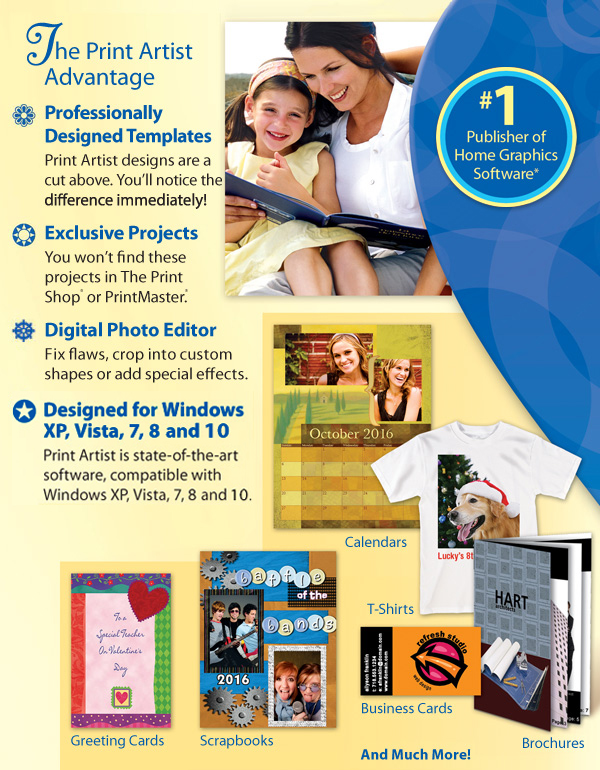 Print Artist Gold V25.0.0.15 The Fast, Easy And Fun Way To Create Spectacular Print Projects Print Artist 25 Gold Software Free Download