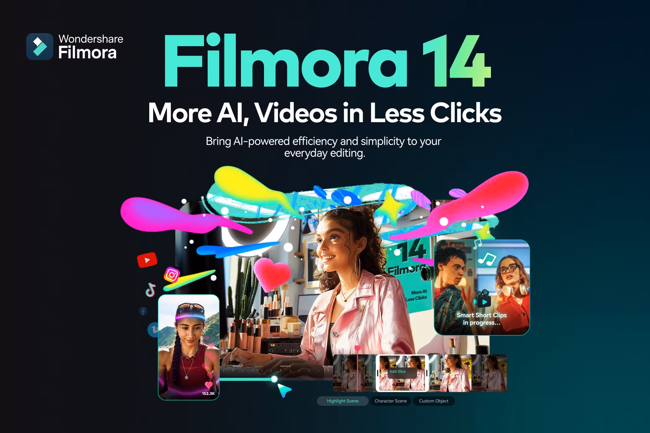 Wondershare Filmora 14 Latest Version V14.3.2.11147 Best Ai Based Video Editor And Video Maker Software Wondershare Filmora 14 Latest Version