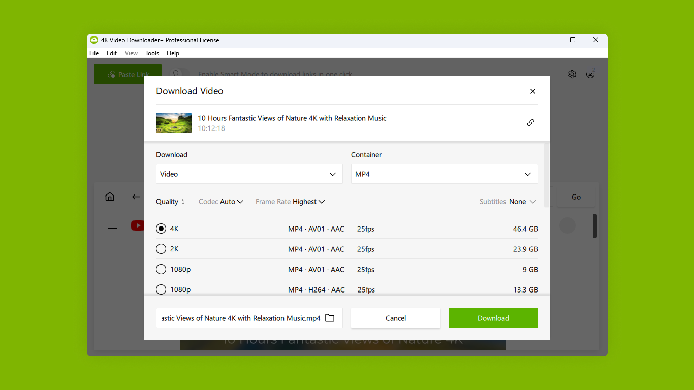 4K Video Downloader Plus 25 For Windows V25.2.0 Best Video Downloader And Video Converter Software 4K Video Downloader Plus Full Version