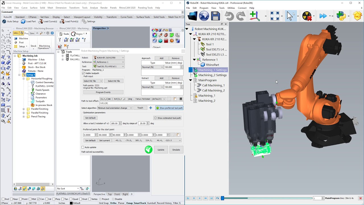 Bobcad-Cam V37 Build 4722 Sp0 For Rhino Is The Best Advanced Rhino Cam Plugin Cnc Software Download Free Bobcad-Cam Rhino Cam Plugin Full Version