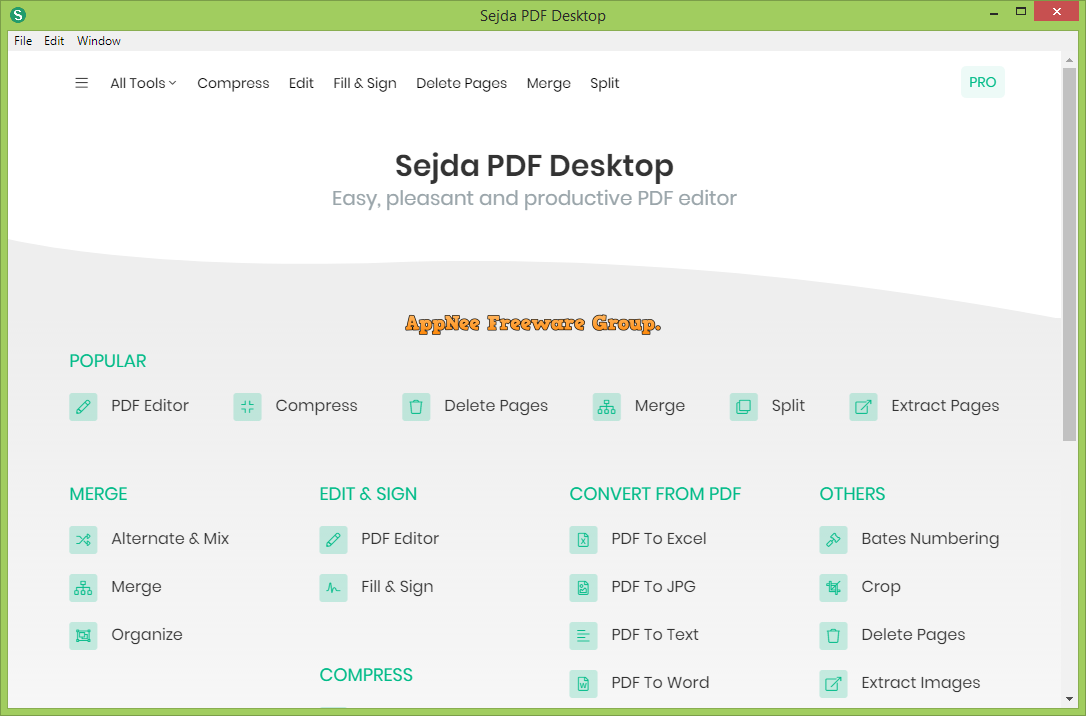 Sejda Pdf Desktop Pro V7.8.1 Best Pdf Editor, Converter And Pdf Compression Tool Sejda Pdf Desktop Pro Software 1