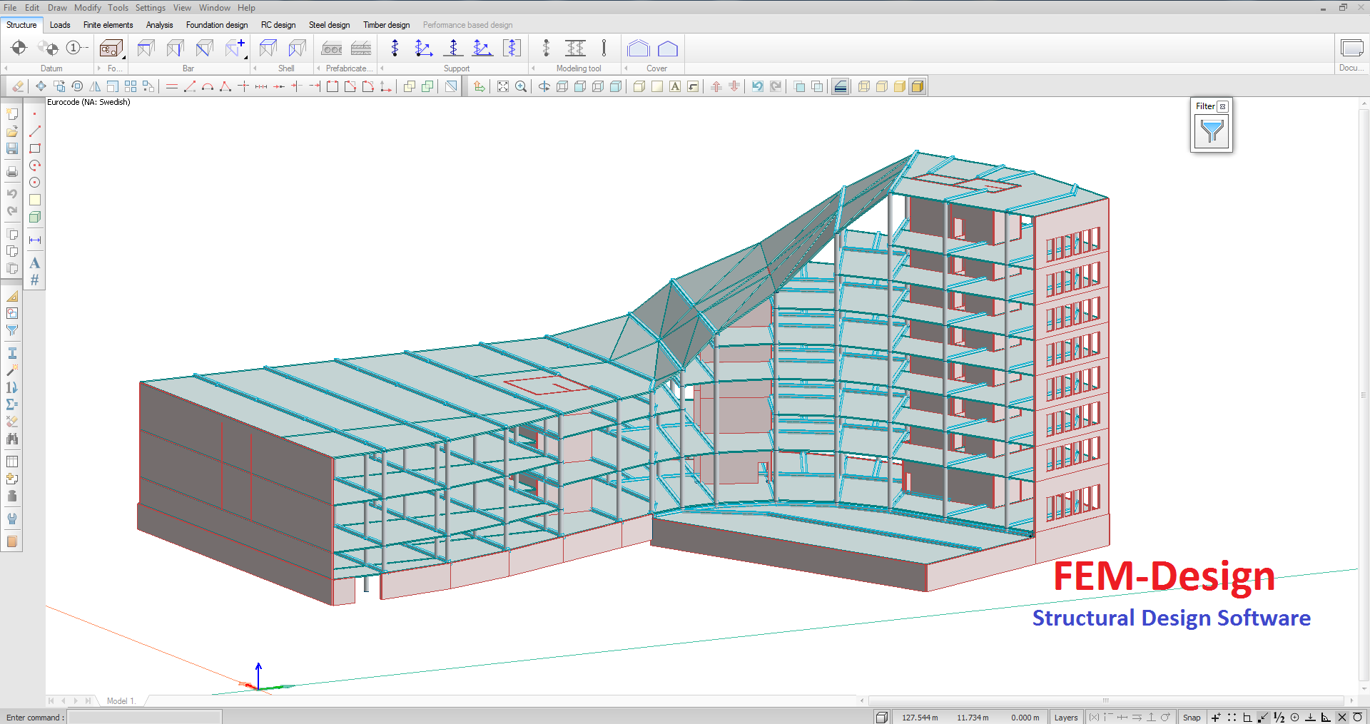Strusoft Fem-Design Suite V24.00.001 Best Structural Engineers, Structural Analysis Software Strusoft Fem Design Suite Software 1