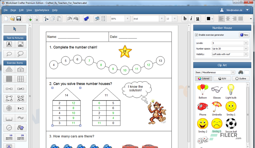 Worksheet Crafter Premium Edition 2025 For Windows V1.5.185 Help To Quick And Easy Create Your Own Lesson Materials Worksheet Crafter Premium Edition Free Download