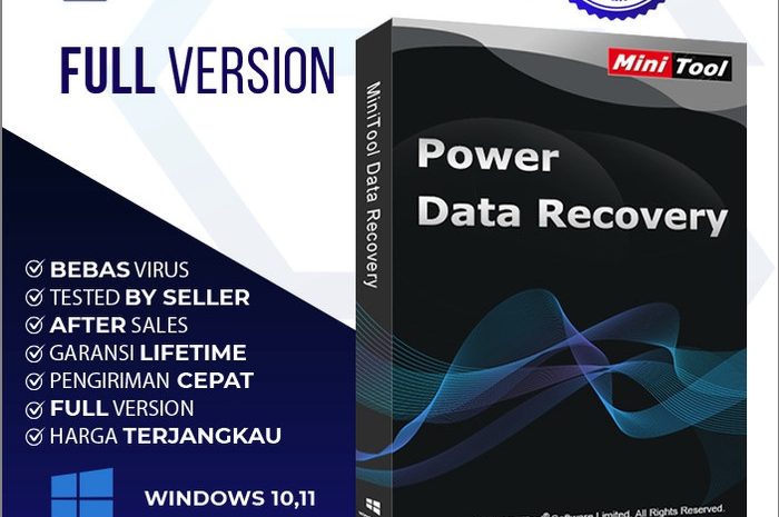 Minitool Power Data Recovery 12 For Windows V12.4 Best All In One Data Recovery Software Full Version