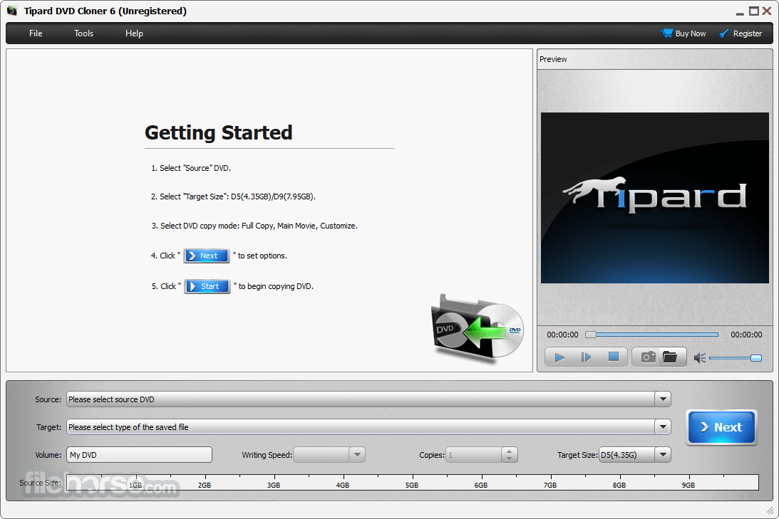 Tipard Dvd Cloner 6 For Windows 6.2.80 Best Tool To Clone Dvd, Copy Dvd And Backup Dvd For Dvd Zealots Download Tipard Dvd Cloner 6 Full Version