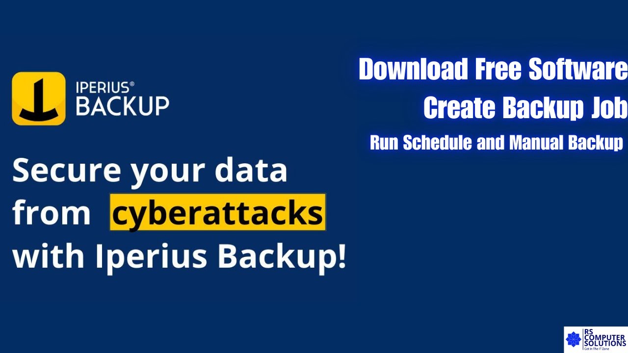 Iperius Backup Software For Windows V8.5.3 Server Backup And Restore, Sql/Hyper-V/Esxi Free, Google, Nas, Ftp Software Iperius Backup For Windows Software