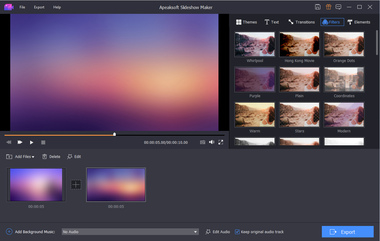 Apeaksoft Slideshow Maker Free Download 1