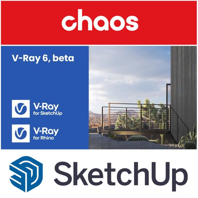 Chaos V-Ray For Sketchup Windows Edition V7.10.00 (X64) Best 3D Rendering Software Chaos V-Ray For Sketchup Full Version