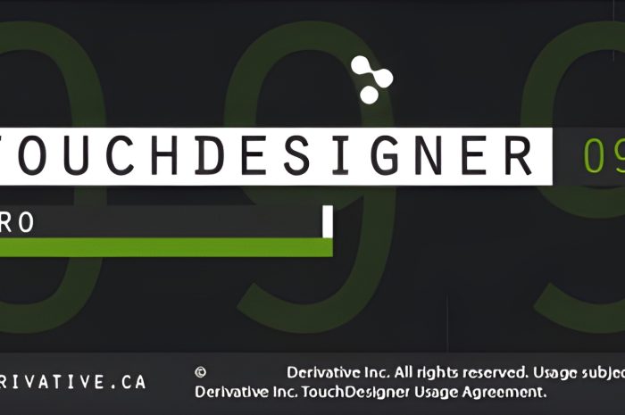 Derivative Touchdesigner Pro 2023.12230 (X64) Best Visual Programming Platform Full Version