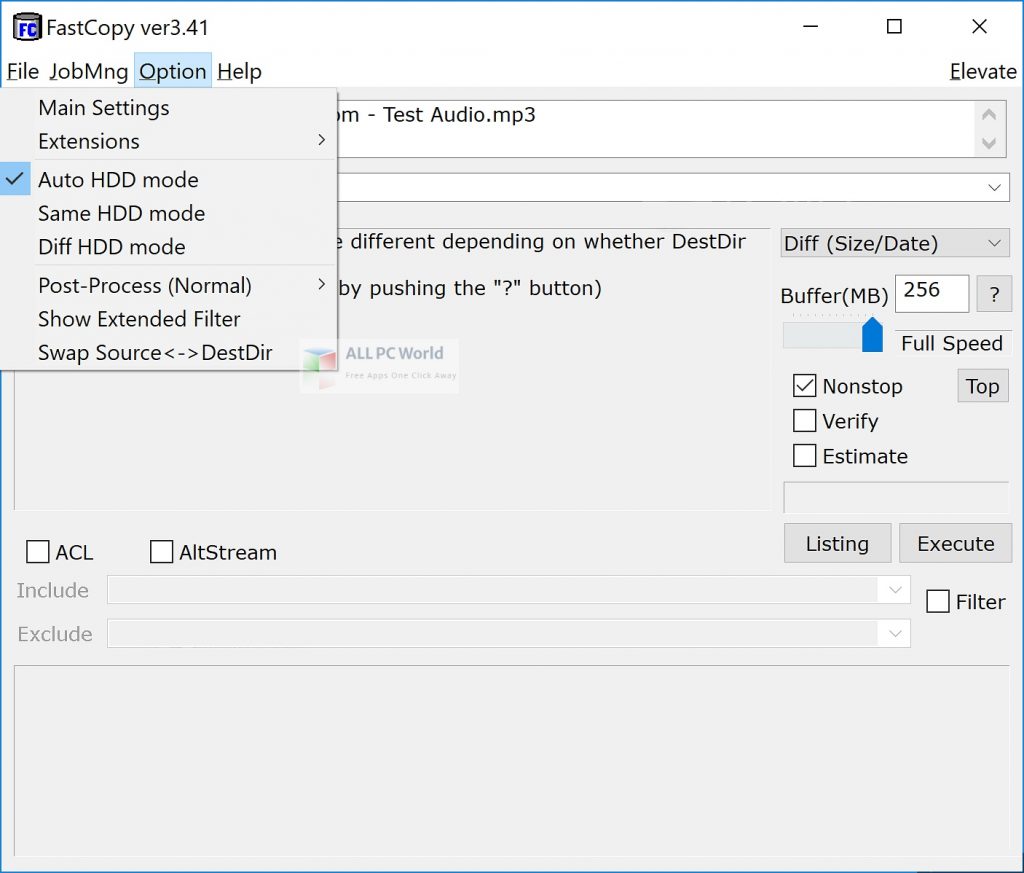 Fastcopy Pro For Windows V5.8.1 Best Fastest Copy/Delete Software Full Version Fastcopy Pro Free Download