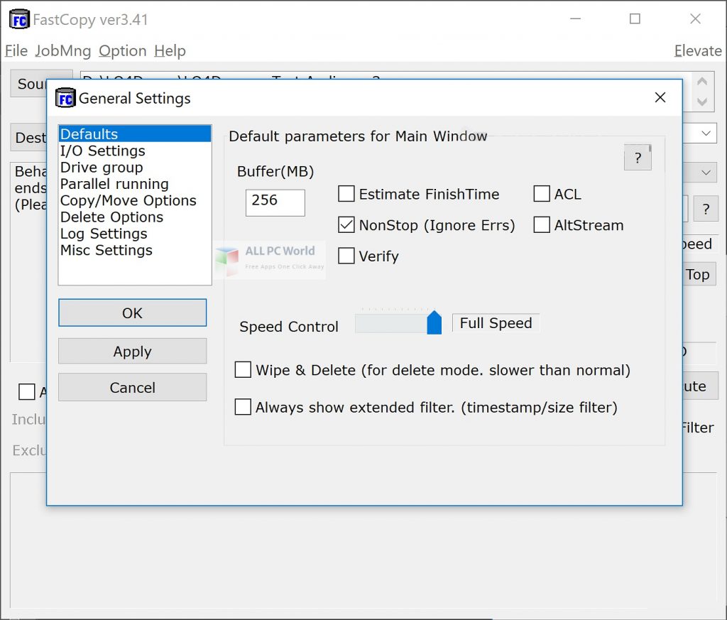 Fastcopy Pro For Windows V5.8.1 Best Fastest Copy/Delete Software Full Version Fastcopy Pro Full Version