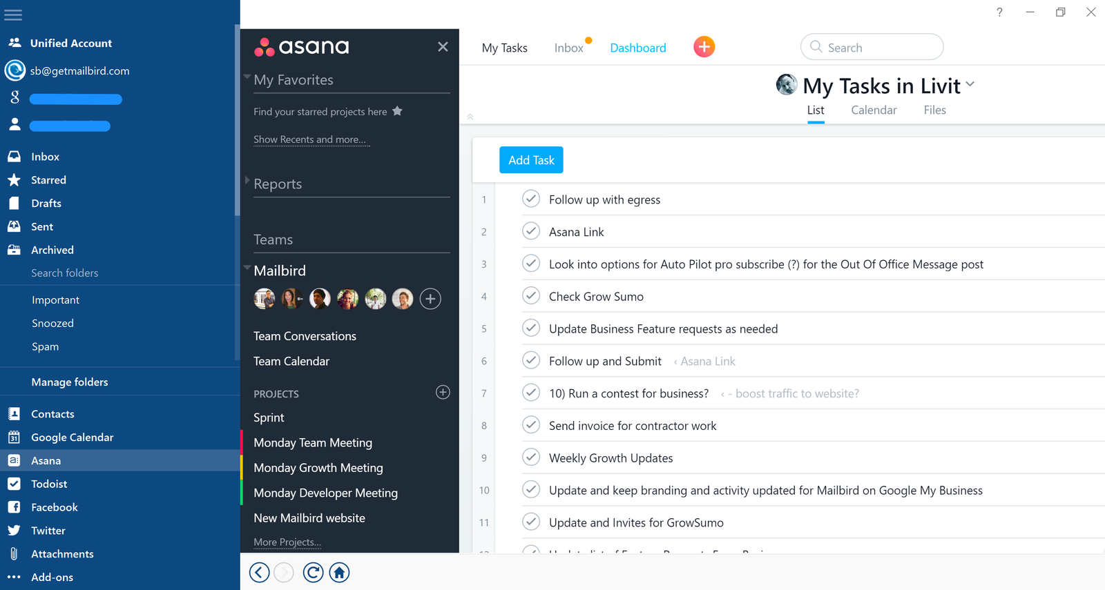 Mailbird Business For Windows V3.0.39 Best Email Productivity Software And Client Email Accounts Management Tool Download Mailbird Business Full Version