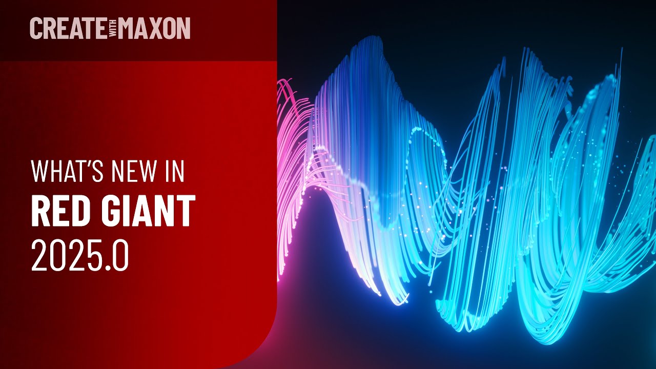 Maxon Red Giant 2025 For Windows V4.0 Advanced Vfx, Visual Effects And Motion Graphics Maker Maxon Red Giant 2025 Full Version