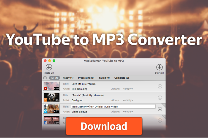 Mediahuman Youtube To Mp3 Converter 3.9.9.99 Best Youtube Downloader To Mp3 Converter